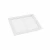 Grille de ventilation blanche - 25 x 20,5 cm - Surface de ventilation de 210 cm².