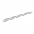 Grille de ventilation blanche - 80 x 6,5 cm - 210 cm² 